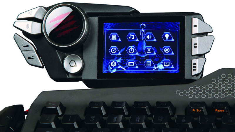 Illustration for article titled Mad Catz Releases a Gaming Keyboard from the Future